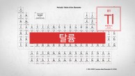 아름답지만 독을 품은 원소.